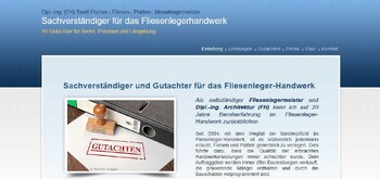 Firmenhomepage Bau-Sachverständiger