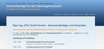 Firmenhomepage Bau-Sachverständiger
