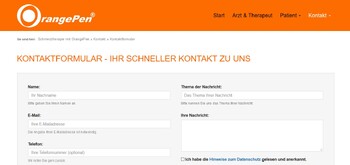 Kontaktformular